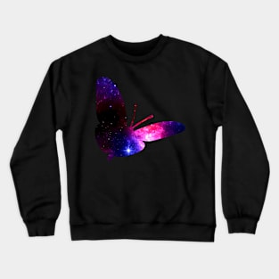 Space Butterfly Crewneck Sweatshirt